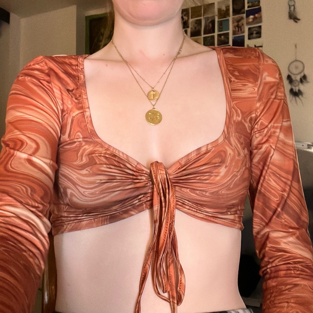 Long Sleeved Crop Top